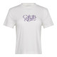 Calvin Klein Γυναικεία κοντομάνικη μπλούζα Script  Logo Graphic Slim T-Shirt